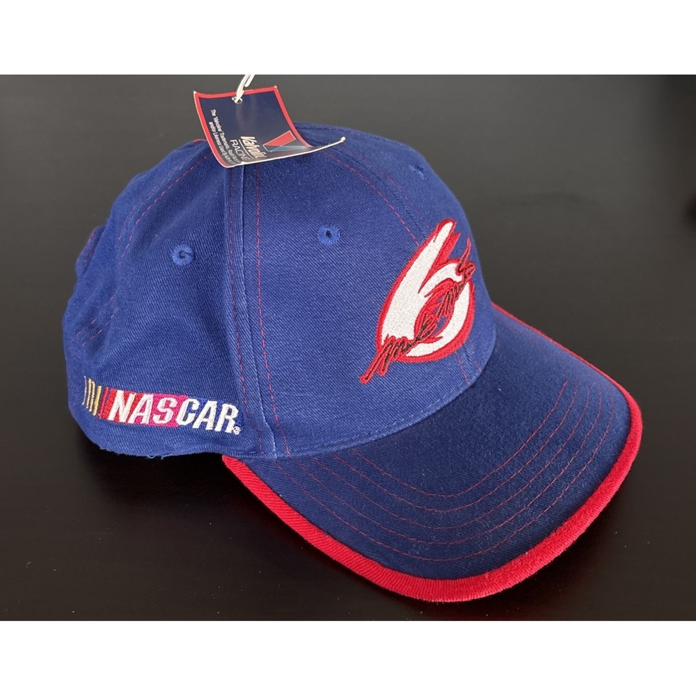 Vintage Mark Martin Hat Youth 6 Rousch Nascar Racing Cap Strapback NWT 90's